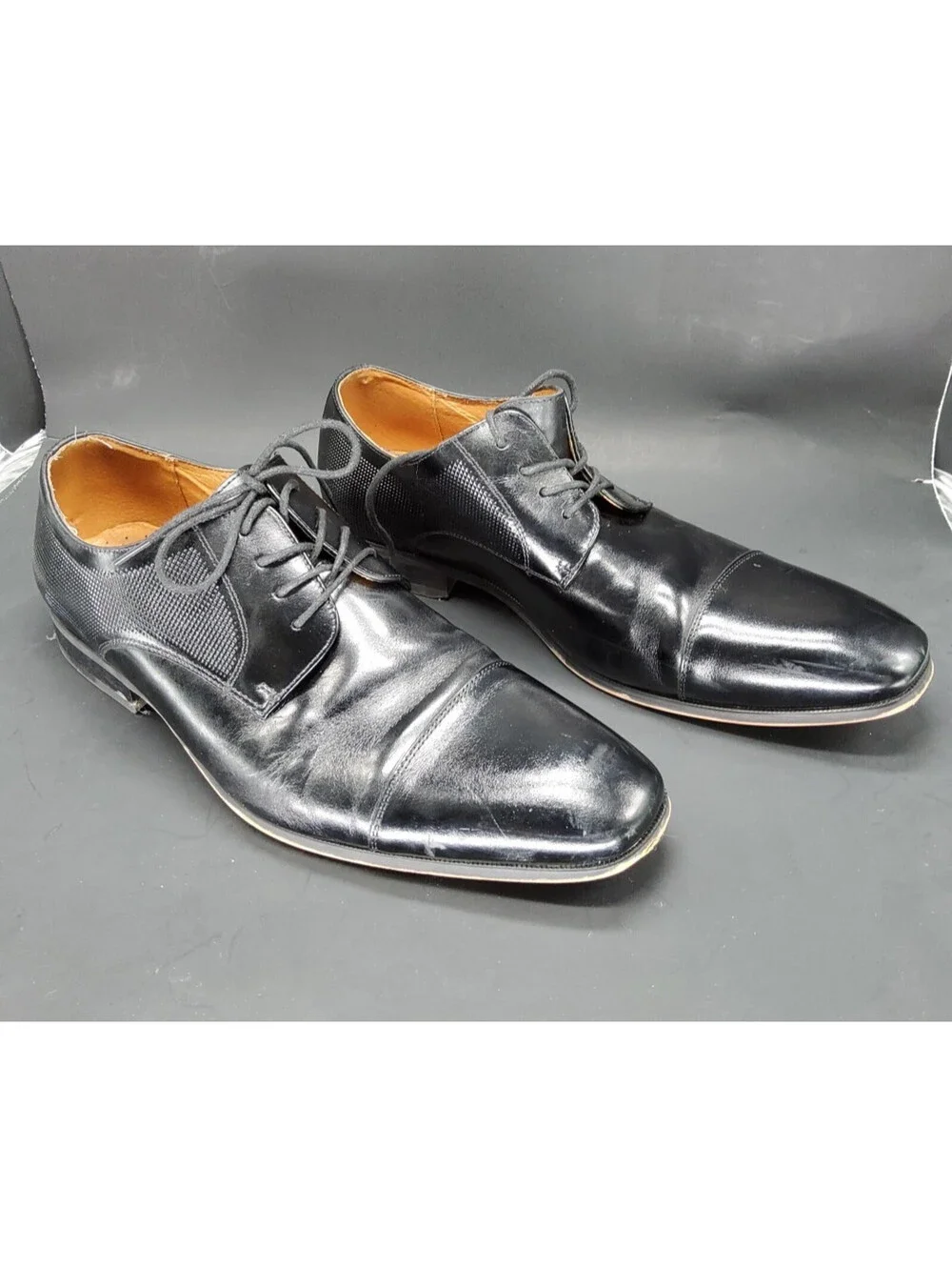 Florsheim Shoes Calipa Cap Toe Oxfords Men's Sz 11.5 Medium (D) Black